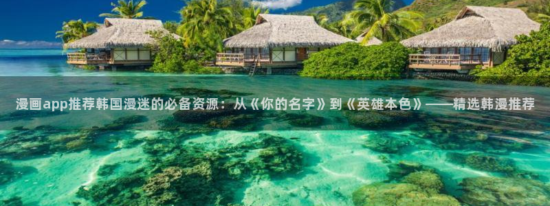 age动漫下载入口：漫画app推荐韩国漫迷的必备资源：从《你的名字》到《英雄本色》——精选韩漫推荐